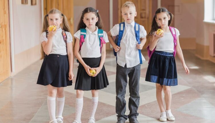 Crianças na escola